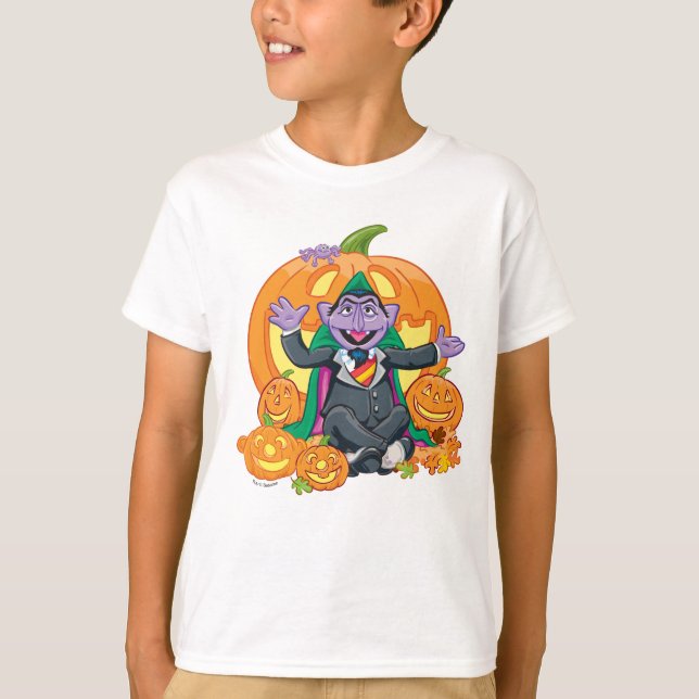 T-shirt Comte von Count | Citrouilles d'Halloween (Devant)