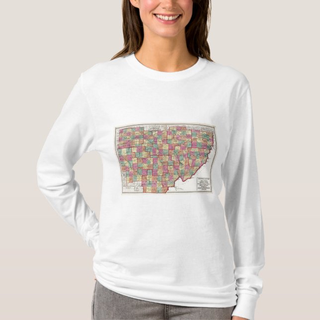 T-shirt Comtés de l'Ohio (Devant)