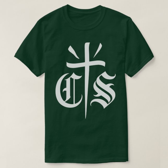 T-shirt Con Safos CS Cholo Chicano Cross Pachuco (Design devant)