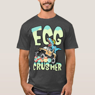 T-shirt Concasseur d'oeufs pour enfants Jour de Pâques Din