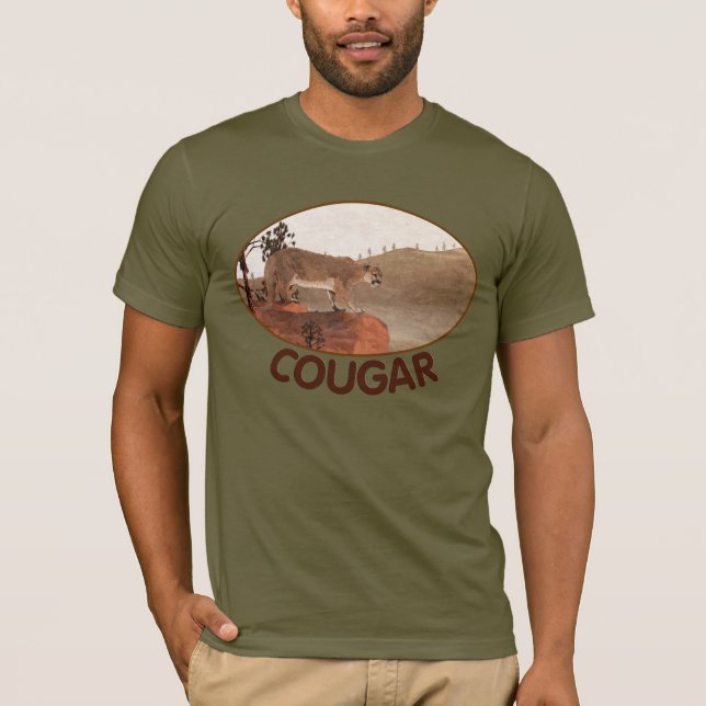 T-shirt Concentration - Cougar (Devant)