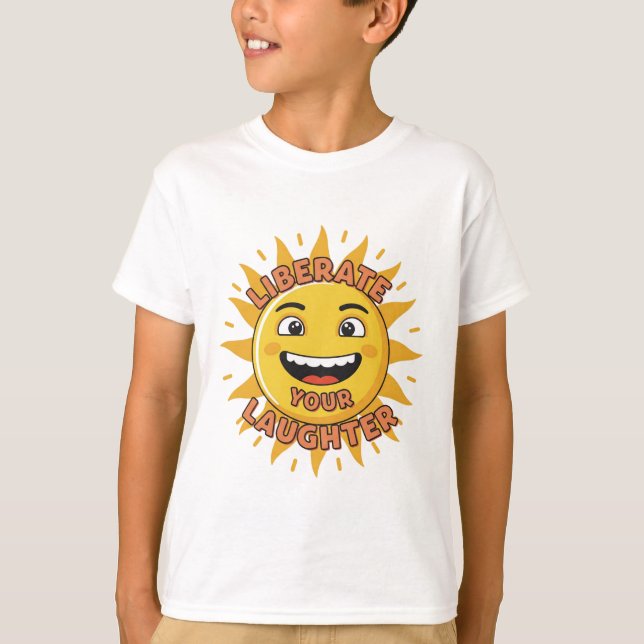 T-shirt Concentre-toi sur la joie et la liberté (Devant)
