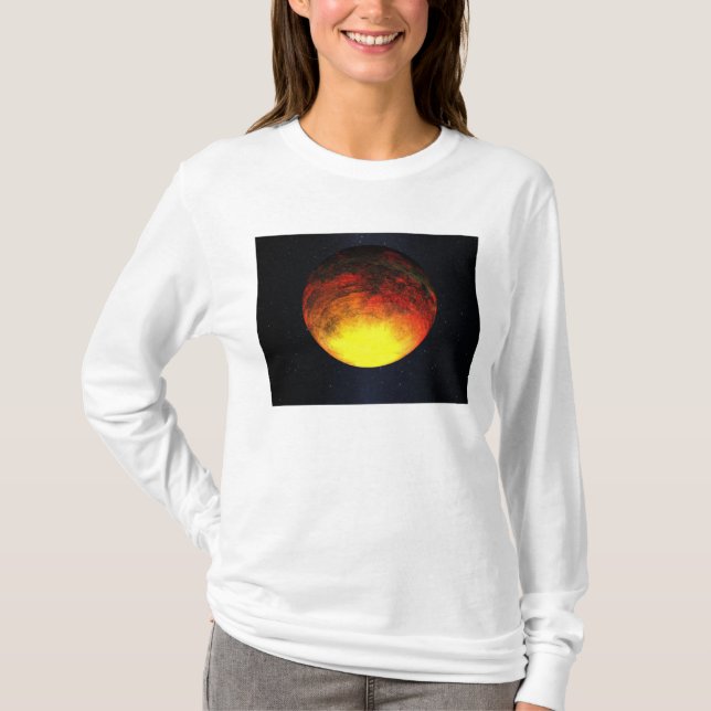 T-shirt Concept artistique de Kepler-10b (Devant)