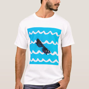 T-shirt concept de vacances balnéaires