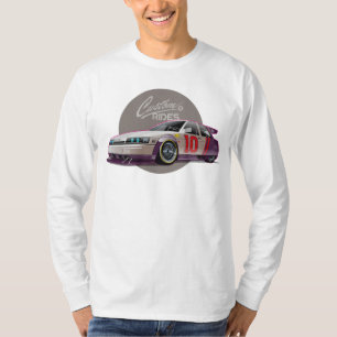 T-shirt Concept de voiture de course de personnage