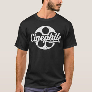 T-shirt Concepteur cinéphile amateur de films avec bobine