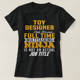 T-shirt Concepteur de jouets