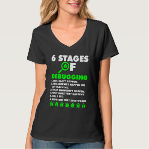 T-shirt Concepteur De Logiciels De Codeur Informatique 6 É