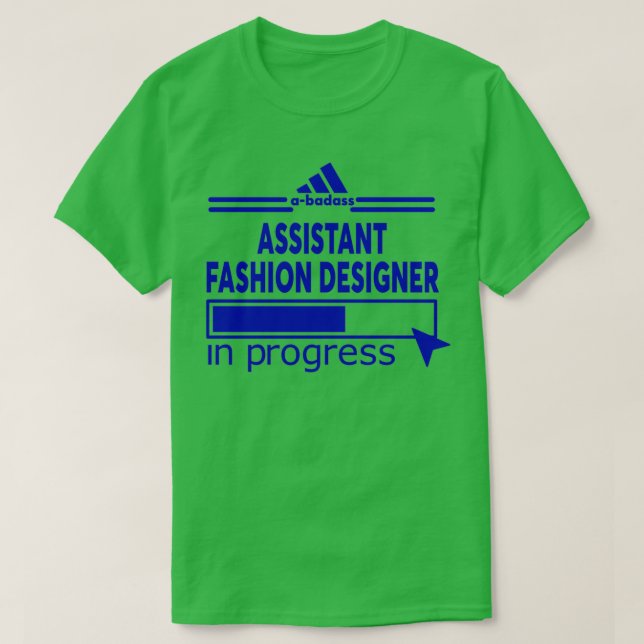 T-SHIRT CONCEPTEUR DE MODE ASSISTANT (Design devant)