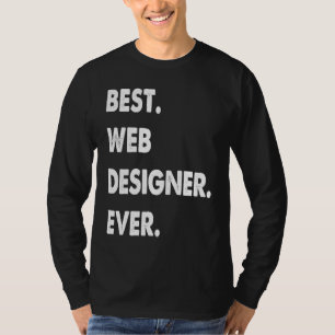 T-shirt Concepteur Web Profession Meilleur Concepteur Web 