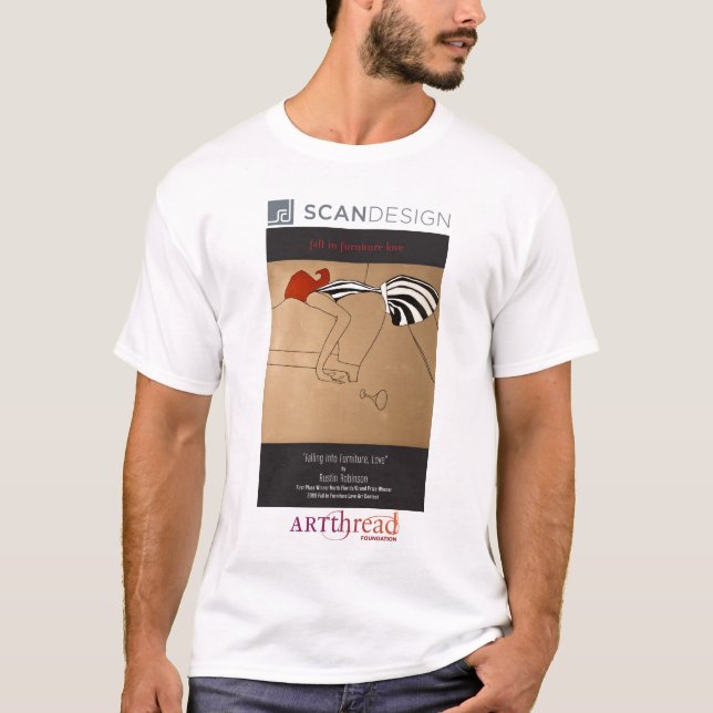 T-shirt Conception 2009 de balayage (Devant)