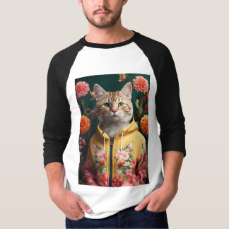 T-shirt Conception à la chatte"