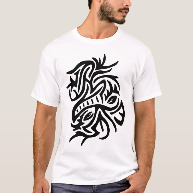 T-shirt Conception abstraite (Devant)