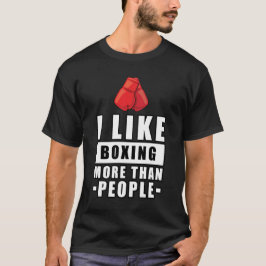 T-shirt Conception amusante de boxe