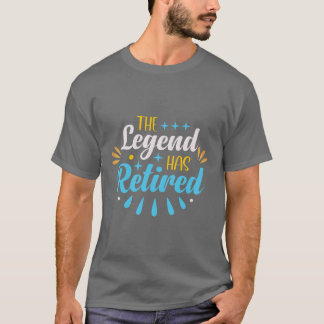 T-shirt Conception amusante de retraite