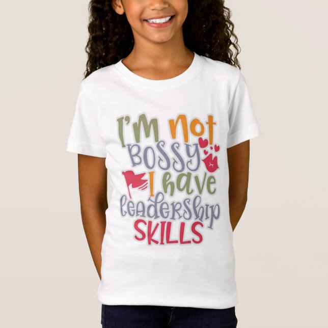 T-Shirt Conception amusante Je ne suis pas autoritaire J'a (Devant)