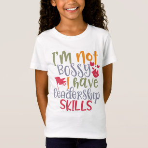 T-Shirt Conception amusante Je ne suis pas autoritaire J'a