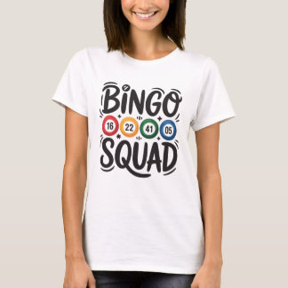T-shirt Conception amusante pour amateur de Bingo – Cadeau