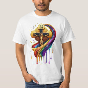 T-shirt Conception artistique contemporaine d'une figure c