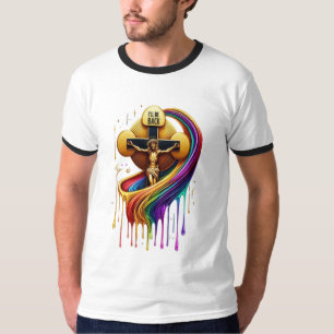 T-shirt Conception artistique contemporaine d'une figure c