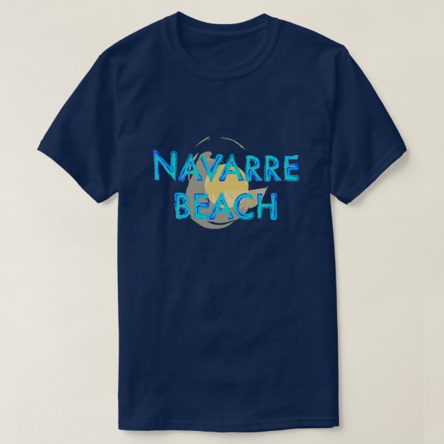 T-shirt Conception artsy de la Floride de plage de la (Design devant)