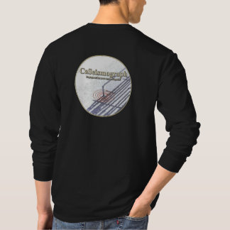 T-shirt Conception avant/arrière de la chemise à tamis lon
