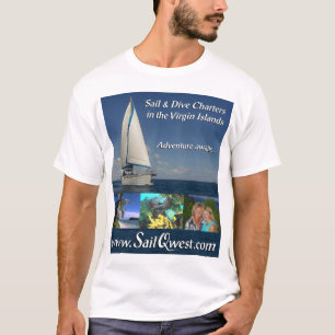 T-shirt Conception Aventure-Avant de SailQwest