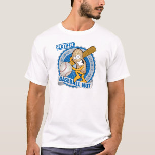T-shirt Conception blanche bleue certifiée d'emblème
