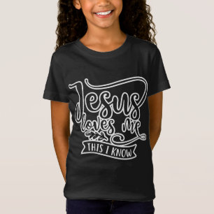 T-Shirt Conception Chrétienne Jésus M'Aime. C'est ce que