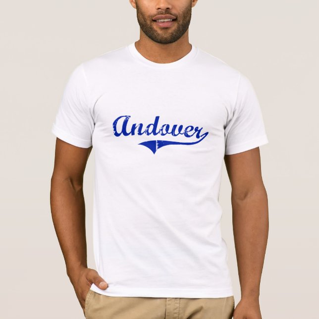 T-shirt Conception classique d'Andover le Kansas (Devant)
