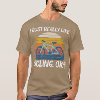 T-shirt Conception cool Cyclisme Pour Hommes Femmes Vélo C