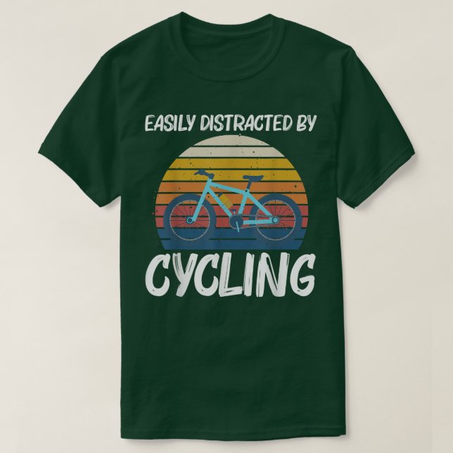 T-shirt Conception cool Cyclisme Pour Hommes Femmes Vélo C (Design devant)