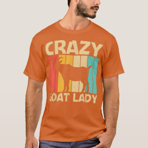 T-shirt Conception cool De Chèvre Pour Femmes Filles Chèvr