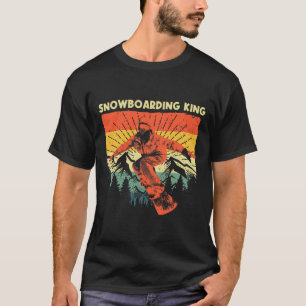 T-shirt Conception cool Snowboard Pour Hommes Garçons Snow