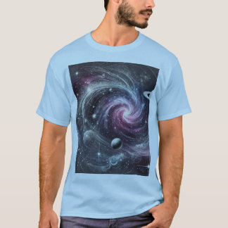 T-shirt Conception cosmique pour les fans de l'espace et d