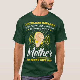 T-shirt Conception d'aide à l'ouïe pour la langue des sign