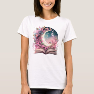 T-shirt Conception d'amant de livre de fantasy