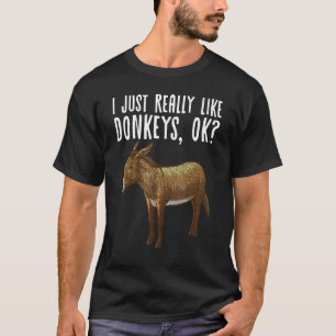 T-shirt Conception d'âne pour hommes femmes Mule élevage a