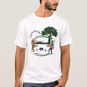 T-shirt Conception d'arboriste amateur de chiens - Grimpeu