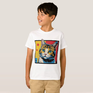 T-shirt Conception d'art de chat #1