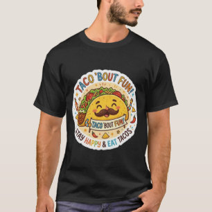T-shirt Conception d'autocollants de tacos originaux – App
