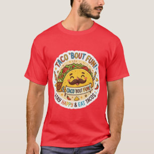 T-shirt Conception d'autocollants de tacos originaux – App