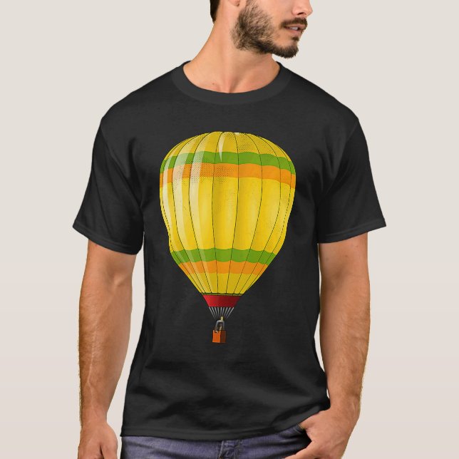 T-shirt Conception de ballons à air chaud montgolfières as (Devant)