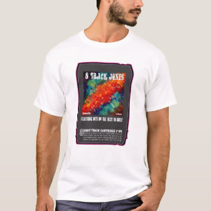 T-shirt Conception de bande de 8 voies de J. Errickson