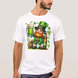 T-shirt Conception de bière de lutin de la Saint-Patrick-6