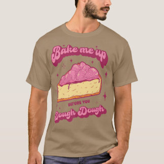 T-shirt Conception de boulanger de cuisson de gâteau pour