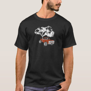 T-shirt Conception de camionnettes de ramassage diesel pou