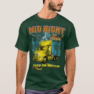 T-shirt Conception de camions de Midnight
