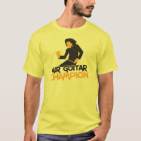 Conception de champion d'Air guitar