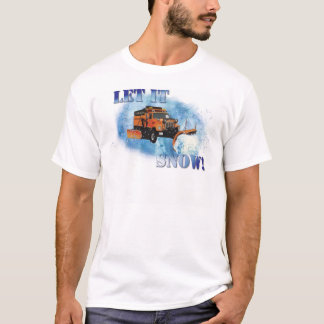 T-shirt Conception de chasse-neige